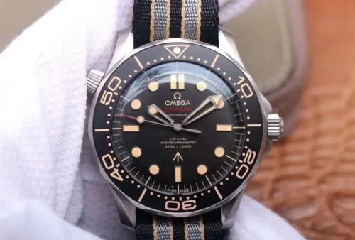 Omega Seamaster 210.92.42.20.01.001 James Bond 007 VS Factory 1:1 Best Edition Replica Watch Black Dial Swiss ETA 2836-2